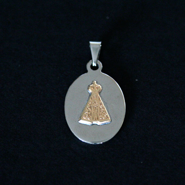 News of the Week Steel with Gold Jewelry, Pendants Times Corinthians, Palmeiras and Sao Paulo