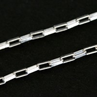 Cartier 925 cadena de plata de 50 cm / 2 mm