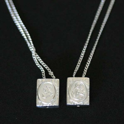 News and Releases July 2016: Trinkets Silver 925, Silver 925 scapulars, Silver Earring 925 and Piercings Surgical Steel Black Lo Cirúrgico Black Line