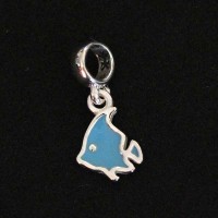 Silver pendant 925 Children's Fish and Resin Bracelet Moments of Life
