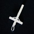 925 Silver Cross Pendant with Jesus Christ