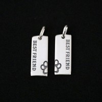 925 Silver Best Friends Pendant