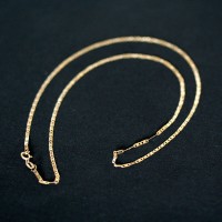 Pulseira de Ouro 18k Piastrine 20cm