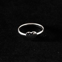 Anillo de Plata 925 Falange Corazn