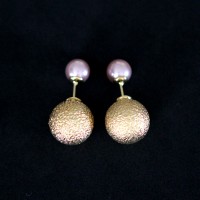 Earring Gold Plated Jewelry Semi Dondoca Dior