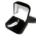 Box Pendant / Earring Velvet (Black)