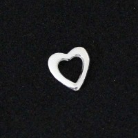 Heart Pierced Secret Passionate 925 Silver for Capsula Moments of Life