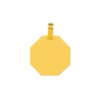 Gold pendants for recording picture 30 mm x 30 mm\