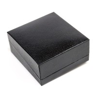 Caja de cuero (negro)