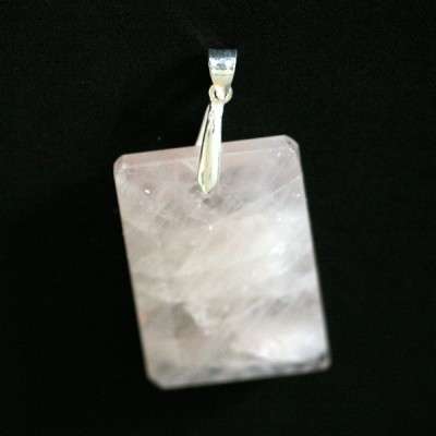News and Releases: Silver Pendants 925 with Natural Stone Agata Agata Black White, Jade and Rose Quartz