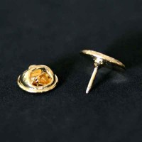 Bottom Broche de Oro de Turismo plateado