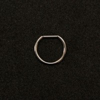 Piercing Segment D Ring Ao Cirrgico 1,2mm x 10mm