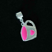 Pendant 925 Silver Cup for Rose Bracelet Moments of Life