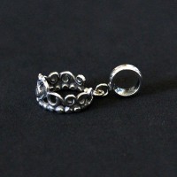 Bracelet 925 Silver Crown for Bracelet Moments of Life