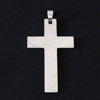 Steel Cross Pendant