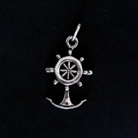 925 Anchor Silver Pendant