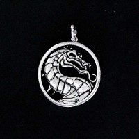 925 Silver Dragon Pendant