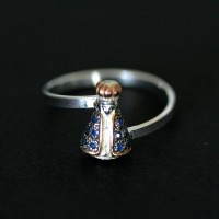 Ring 925 Silver Our Lady of Aparecida