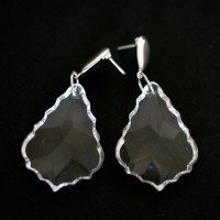Silver Earring Crystal Collection Mother's Day