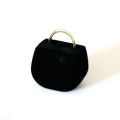 Velvet Ring Box for Bag (Black)
