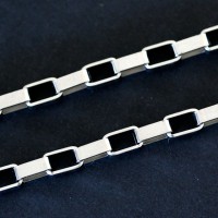 Chain Steel Links Links Regular Square 60cm / 3mm