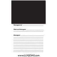 Black Envelope Printing 72mmx108mm 80g + Message Sulfite Paper A4 108mm Width
