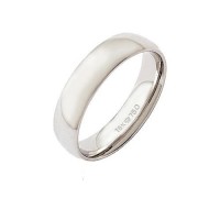 Alliance Anatomic 18k White Gold 750 with a brilliant of 6.00 Points Width 4.50mm Height 1.50mm