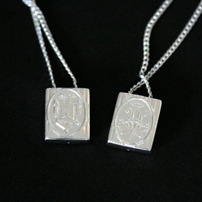 News and Releases: scapulars 925 Silver - Rings, Earrings, Bracelets, Pendants, Pandora, Moments of Life, Pendant Necklace and Gold Plated