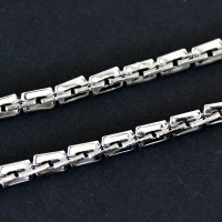 Chain Average Links Regular Steel 50cm / 4mm