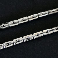 Chain Steel Links Regular Fine 70cm / 1.5mm