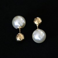 Earring Gold Plated Jewelry Semi Dondoca