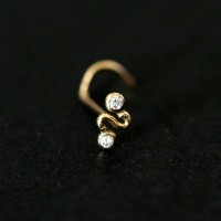 18k Gold Piercing 0750 S