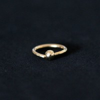 Piercing 24k Gold Plated Captive 1.2mm x 8mm