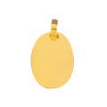 Gold pendants for recording color photo 19 mm x 14.2mm