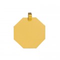Gold pendants for recording color photo 24.3mm x 24.3mm