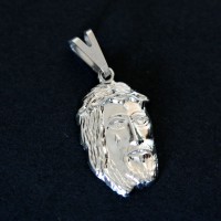 Pendant Steel Face of Christ Small