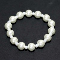 Pearl Bracelet Glass 18cm