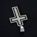 Hollow Steel Crucifix Pendant