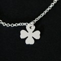 Anklet Silver 925 Clover