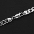 Necklace Silver Loops 50 cm 14mm