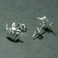 Pendientes Plata 925 Tortuga