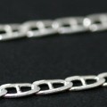 Bracelet 925 silver links of 2 mm / 18 cm