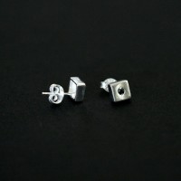 BrincodePrata925MasculinoQuadradocomPedra