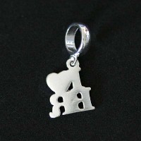 Pendant Silver 925 BR I Love Bracelet for Moments of Life