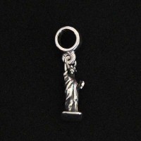 Colgante de plata 925 Nio Estatua de la Libertad de pulsera Momentos de la Vida