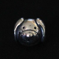 Colgante de plata 925 del perrito de nio Momentos de la pulsera de la Vida