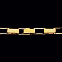 18k Yellow Gold Chain Venetian Long 45 cm / 0.8 mm