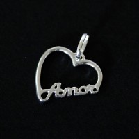 Pendant 925 Silver Love Heart