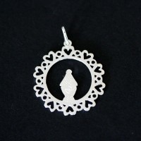 PingentedePrata925SagradaNossaSenhoradasGraas