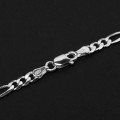 Corrente/ColardePrataFgaro70cm/Elo4mm